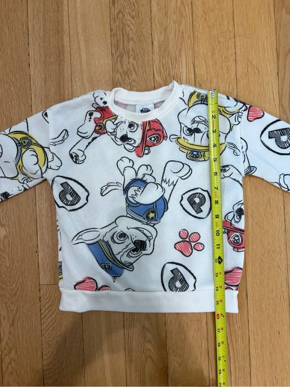 Nickelodeon Paw Patrol Sweatshirt Jogger Set 4T White